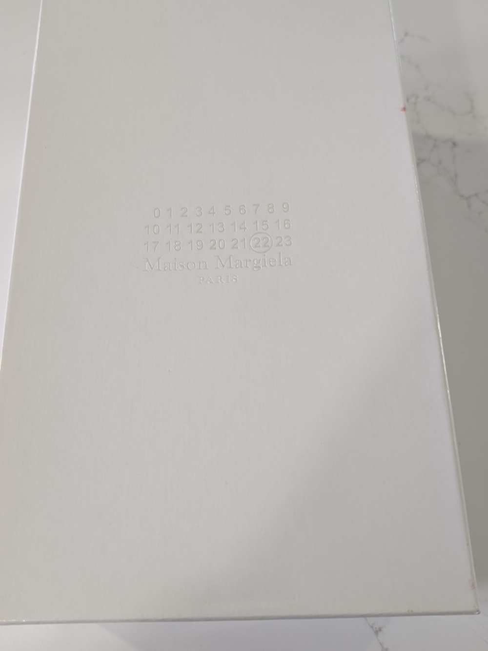 Maison Margiela Tabi Numbers Crossed Leather Sandals Black Slide 40 NIB $1250 - Picture 10 of 17